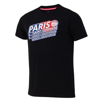 Paris Saint Germain мъжка тениска Repeat black