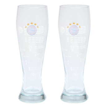 FC Bayern Munich комплект чашки Weissbier Crest