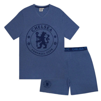 Chelsea FC мъжка пижама Short Blue Marl