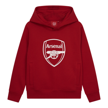 Arsenal FC детски суитшърт с качулка No1 red