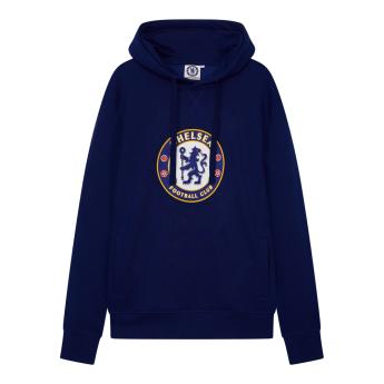Chelsea FC мъжки суитшърт с качулка No1 navy