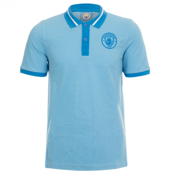 Manchester City мъжка поло тениска No1 Tee blue