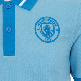 Manchester City мъжка поло тениска No1 Tee blue
