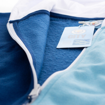 Manchester City мъжки суитшърт с качулка No2 zip half