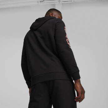 AC Milan мъжки суитшърт с качулка FtblIcons black