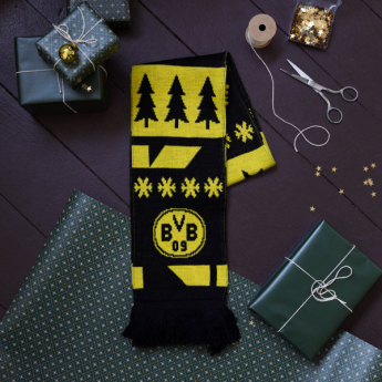 Borussia Dortmund зимен шал Christmas