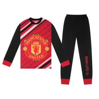 Manchester United детска пижама Long red