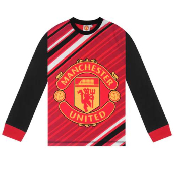 Manchester United детска пижама Long red