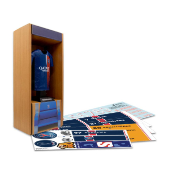 Paris Saint Germain 3D метален модел Home Jersey 2023/24 Locker Pack