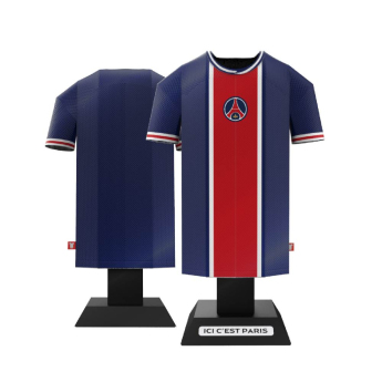 Paris Saint Germain 3D метален модел Retro Jersey Kit
