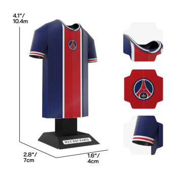 Paris Saint Germain 3D метален модел Retro Jersey Kit