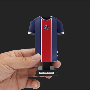 Paris Saint Germain 3D метален модел Retro Jersey Kit