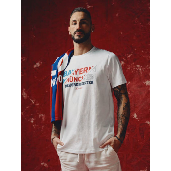 FC Bayern Munich мъжка тениска Rekordmeister white