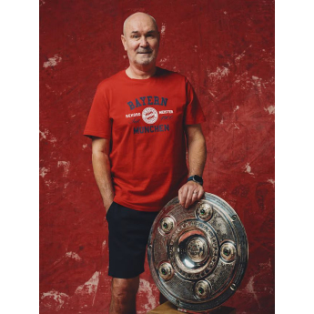 FC Bayern Munich мъжка тениска Rekordmeister classic red