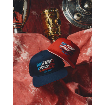 FC Bayern Munich шапка с козирка flat Rekordmeister red