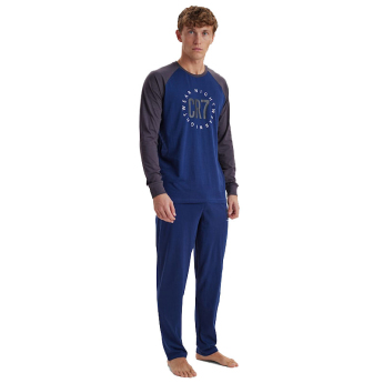 Cristiano Ronaldo мъжка пижама CR7 Long navy