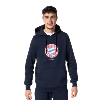 FC Bayern Munich мъжки суитшърт с качулка Essential navy