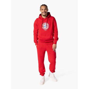 FC Bayern Munich мъжки суитшърт с качулка Essential red