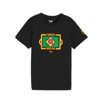 Neymar Jr детска тениска Neymar Jr Brasileiro black