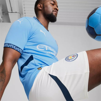 Manchester City футболна фланелка 24/25 Home