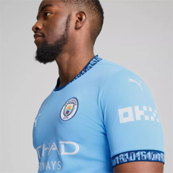 Manchester City футболна фланелка 24/25 Home