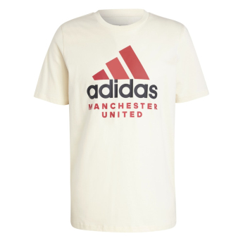 Manchester United мъжка тениска Seasonal white