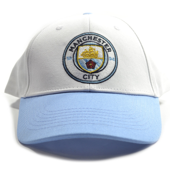 Manchester City баскетболна шапка с козирка Constrast sky white