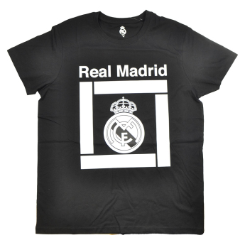 Real Madrid CF мъжка тениска Square black