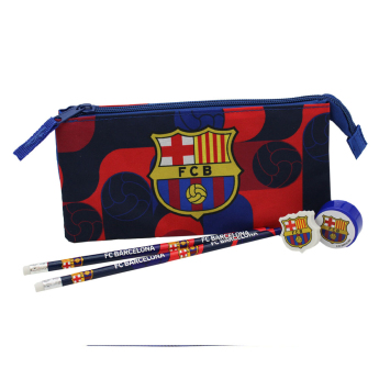 FC Barcelona комплект за писане Triple Pencil
