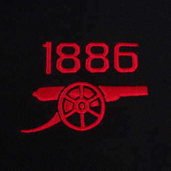 Arsenal FC мъжка поло тениска Contrast black