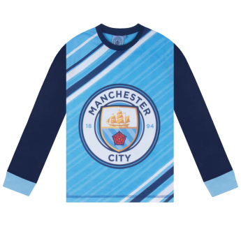 Manchester City детска пижама Long sky