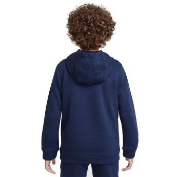 Chelsea FC детски суитшърт с качулка Club navy