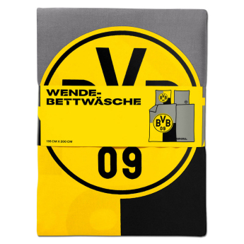 Borussia Dortmund спално бельо за единично легло Square