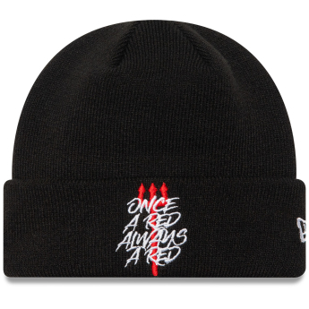 Manchester United детска зимна шапка Always Red Black