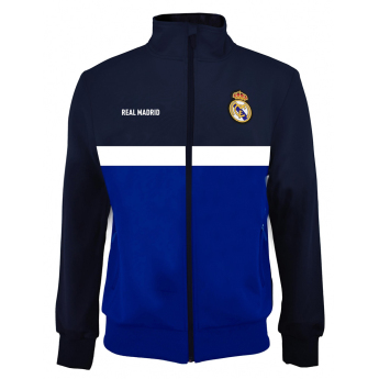 Real Madrid CF мъжко футболно яке Plus azul
