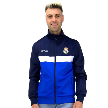 Real Madrid CF мъжко футболно яке Plus azul