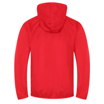 Arsenal FC мъжко яке с качулка Shower red white