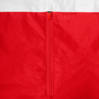 Arsenal FC мъжко яке с качулка Shower red white