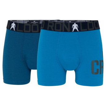 Cristiano Ronaldo детски боксерки 2pack CR7 Bamboo blue