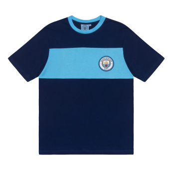 Manchester City мъжка пижама Long Stripe