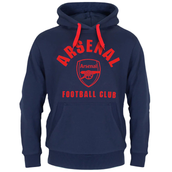 Arsenal FC мъжки суитшърт с качулка Round navy