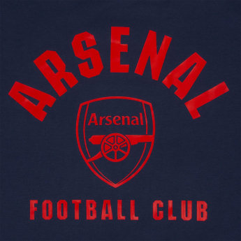 Arsenal FC мъжки суитшърт с качулка Round navy