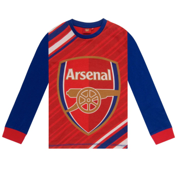 Arsenal FC детска пижама Long red