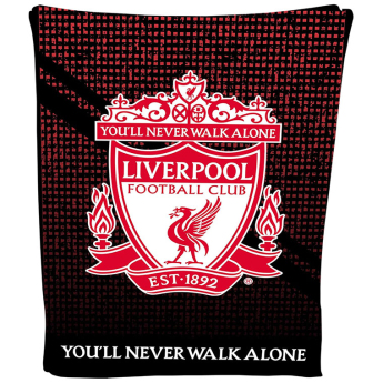 Liverpool FC поларено одеяло Mesh