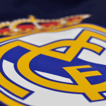 Real Madrid CF детски суитшърт с качулка No25 Crest navy