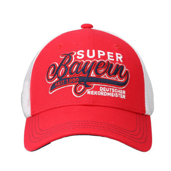 FC Bayern Munich баскетболна шапка с козирка Trucker Super red