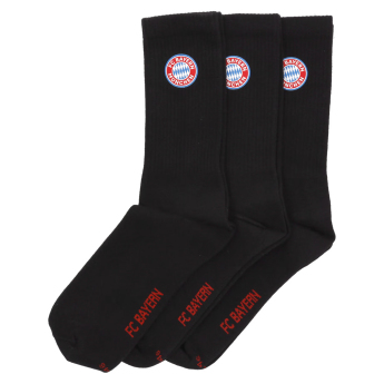 FC Bayern Munich чорапи 3 pack black
