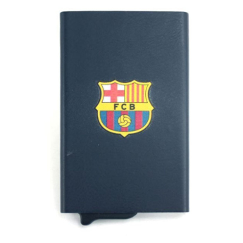 FC Barcelona кутия за карти metal azul