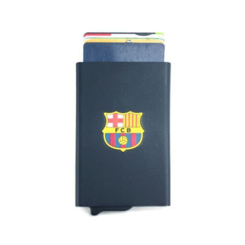 FC Barcelona кутия за карти metal azul