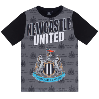 Newcastle United детска пижама Text black
